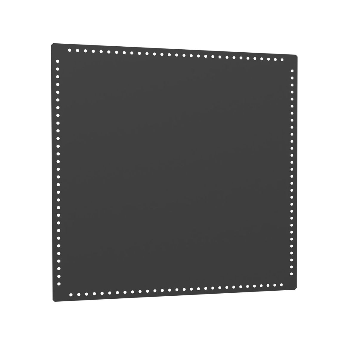 USM Haller geperforeerde legplank, reserveonderdeel 50 x 35 cm, zwart