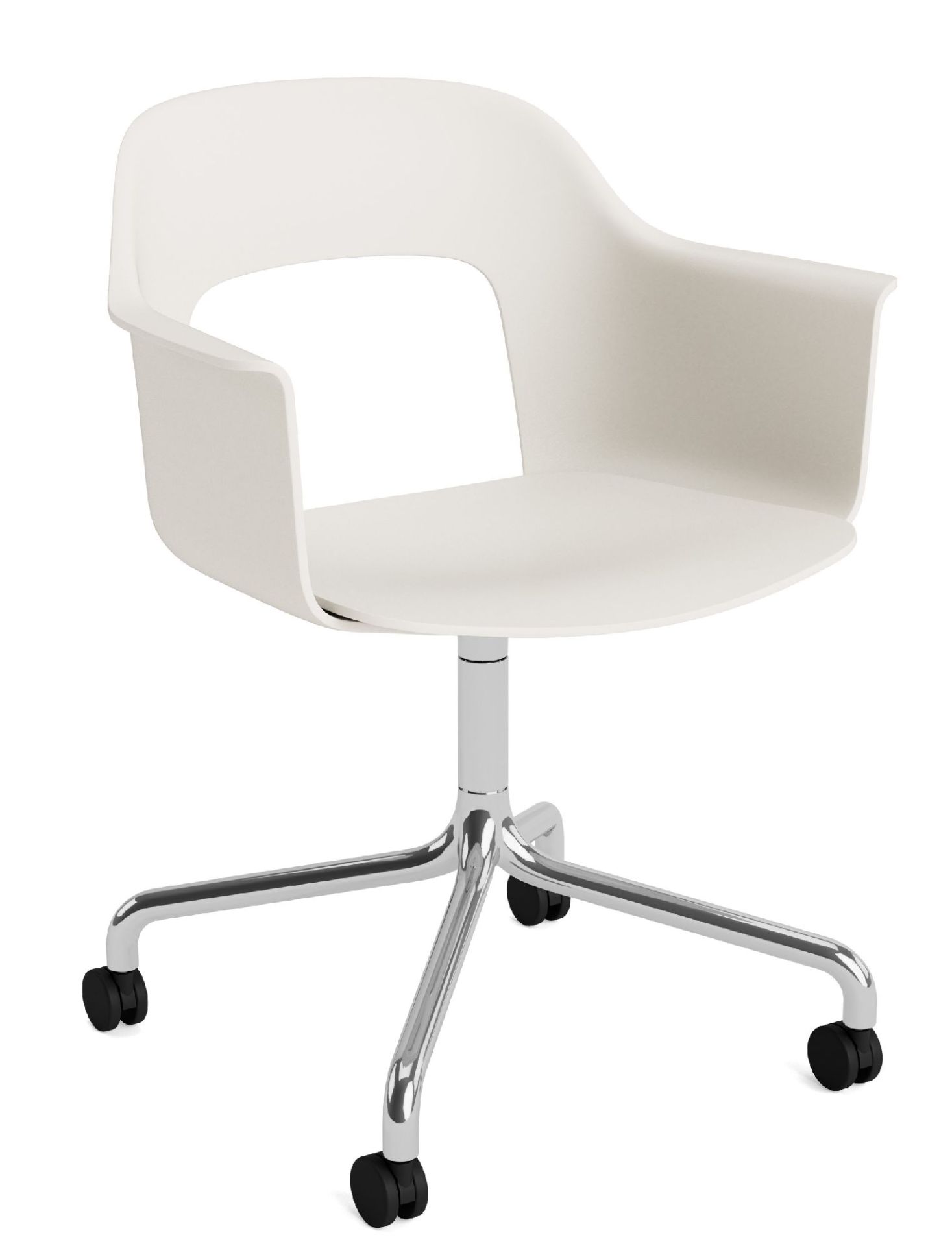 Layout fauteuil 261 met armleuningen van Hay