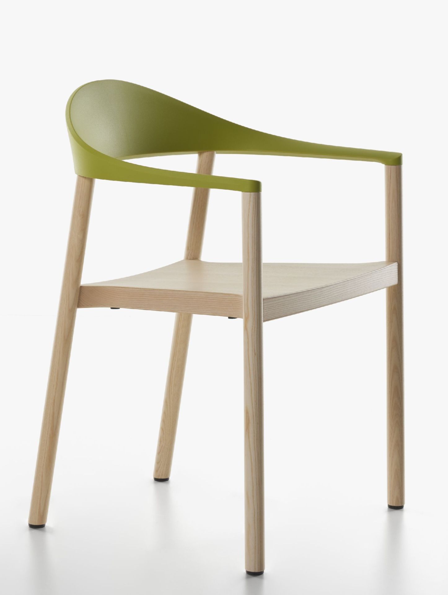 Monza fauteuil met armleuningen Plank