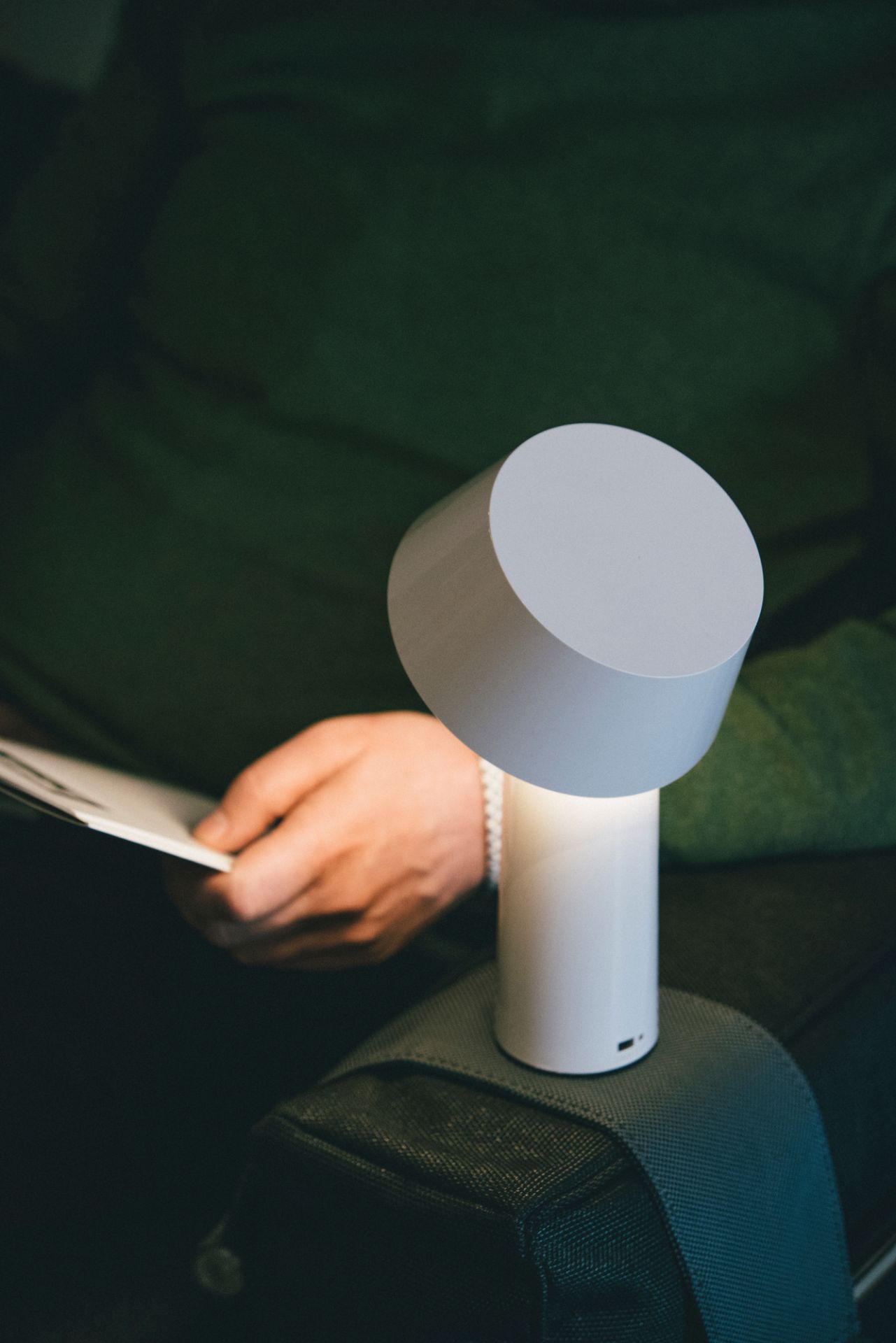 Bicoca Portable lamp Oplaadbare lamp / Tafellamp WIJNROOD marset UNIEK EXEMPLAAR 