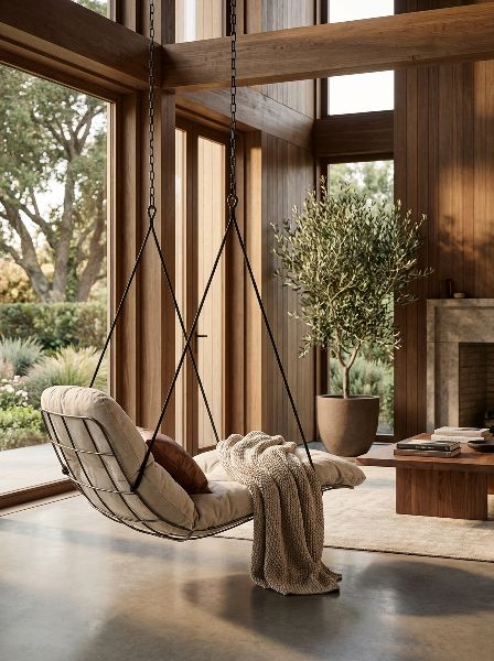 Leyasol Sun Lounger Swing Seat voor binnen en buiten – Freifrau Manufaktur