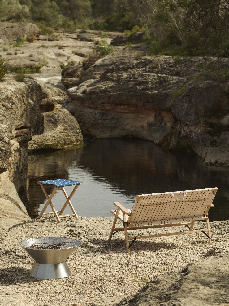 Outdoor Market Firepit vuurkorf Hay