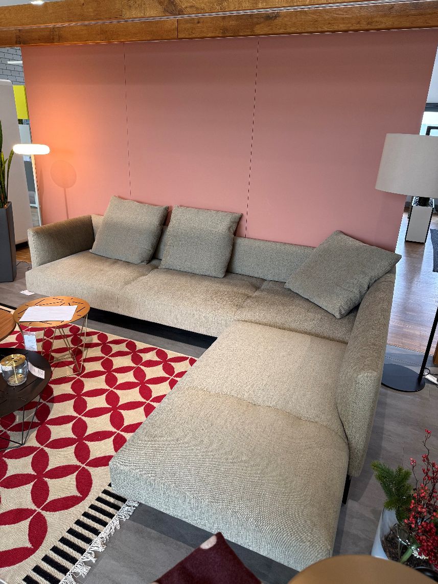 Muud-hoekbank Walter Knoll TENTOONSTELLINGSSTUK