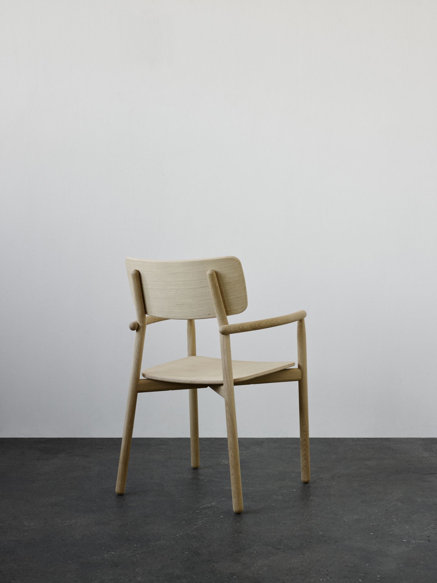 Hven Armchair Stuhl aus Eiche von Skagerak by Fritz Hansen, natürliche Holzfarbe.