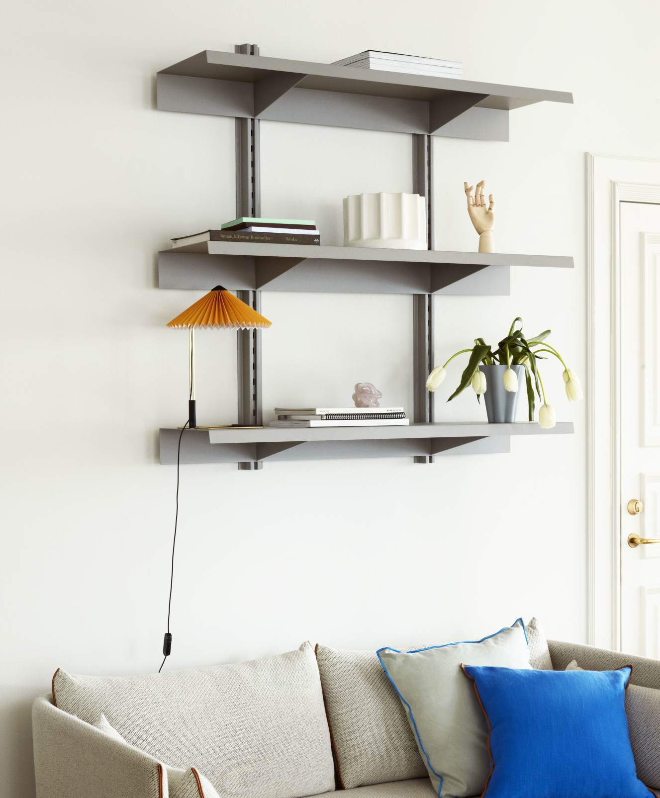 Matin Table Lamp S tafellamp geel Hay