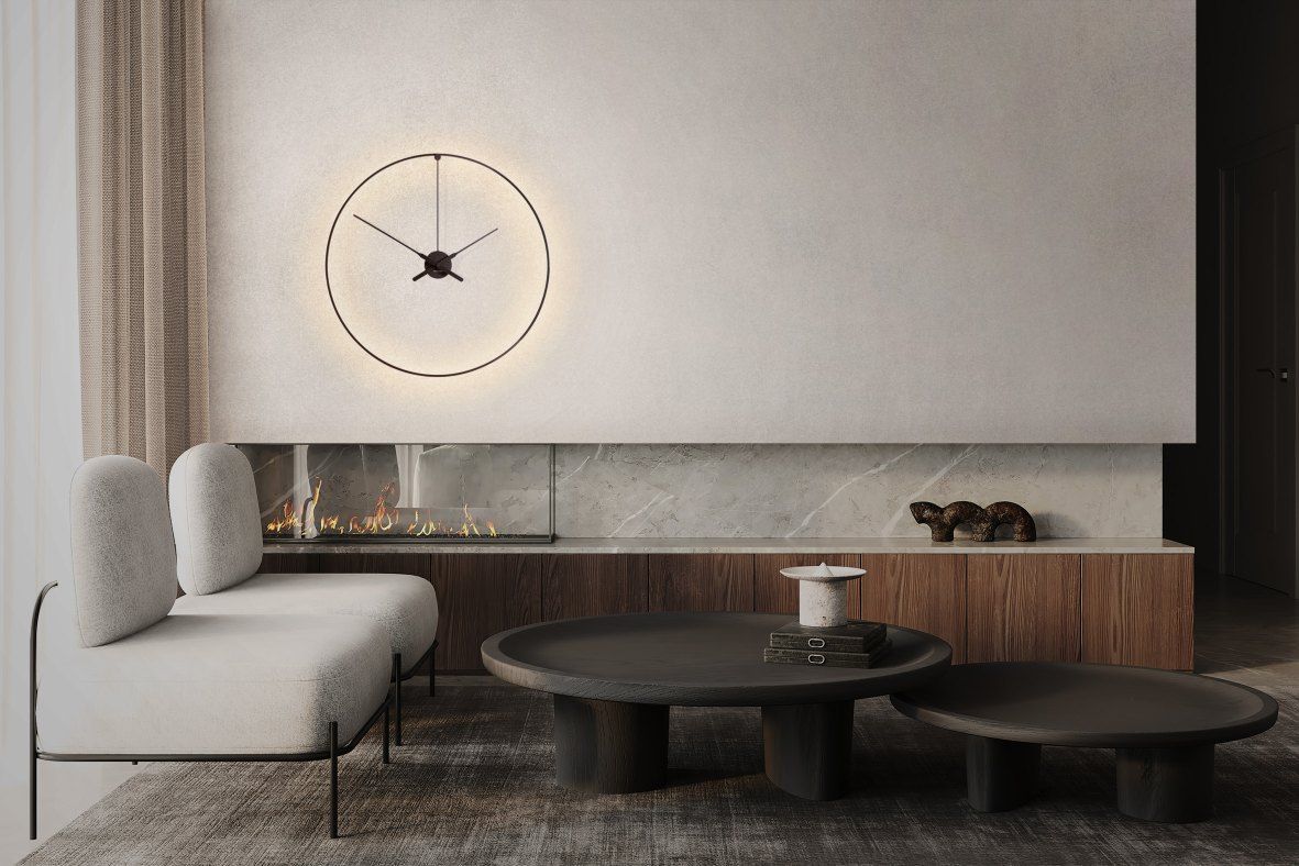 Ombra Clock wandklok van nomon