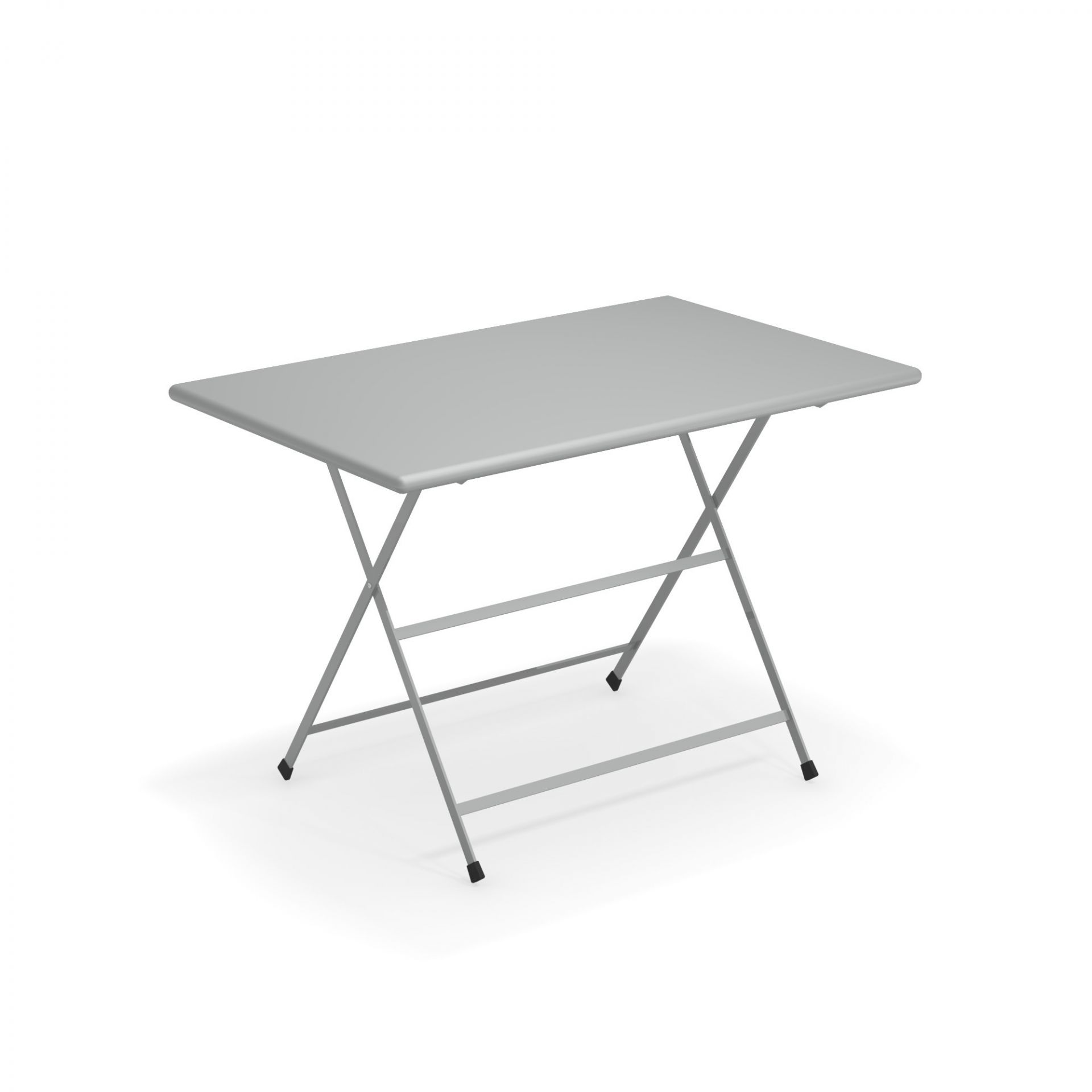 Arc en Ciel Klapptisch 110 cm von emu in Grau, ideal für Balkon und Garten.