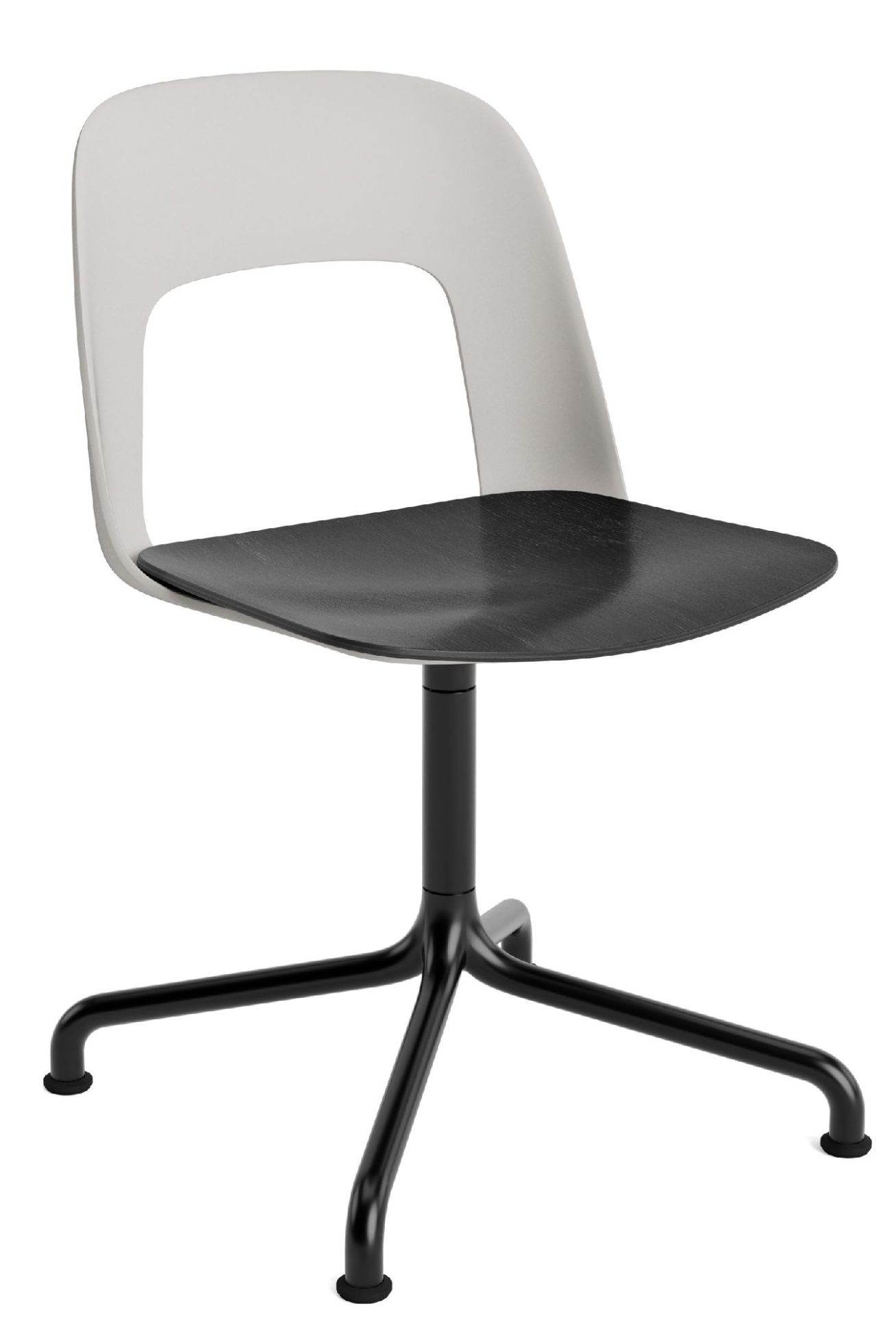 Layout Side Chair 152 draaistoel met vierpoot Hay