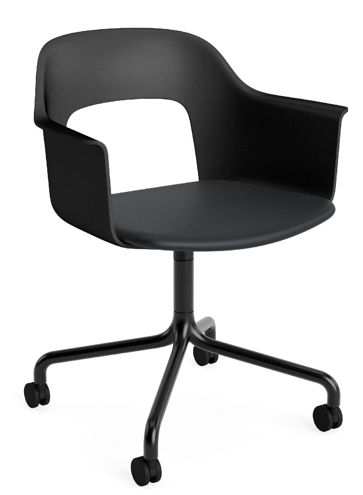Layout fauteuil 263 met armleuningen van Hay
