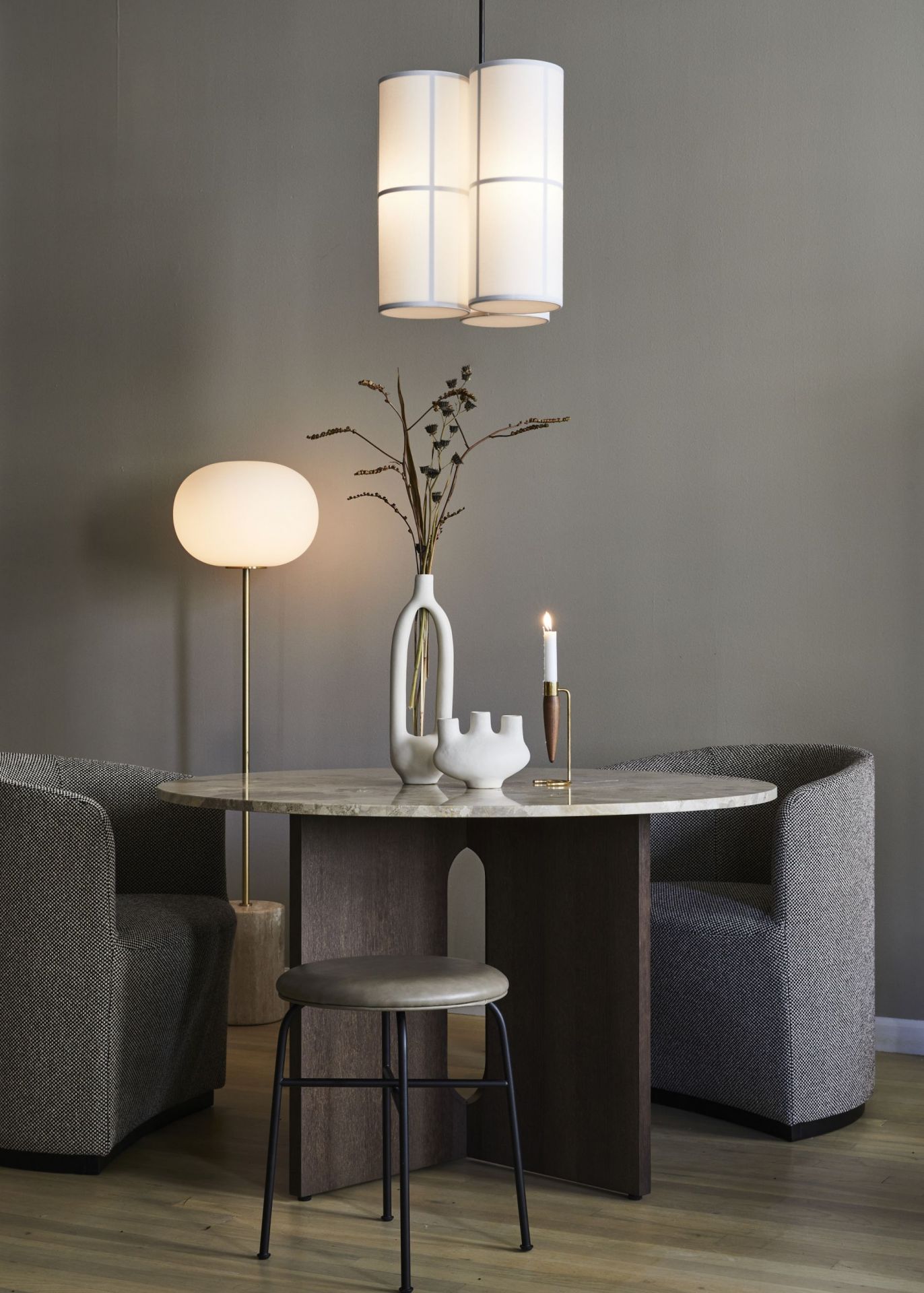 Hashira Cluster hanglamp Ø32 Raw Audo