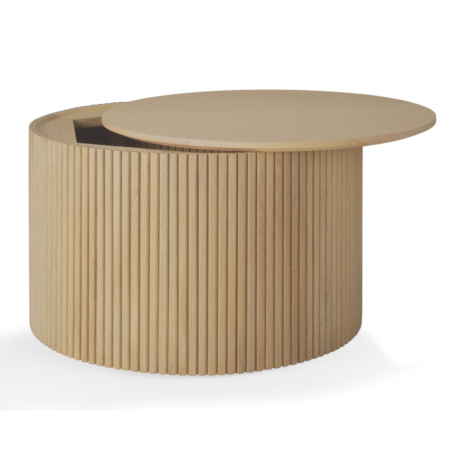Roller Max salontafel eikenhout Ø60 cm Ethnicraft
