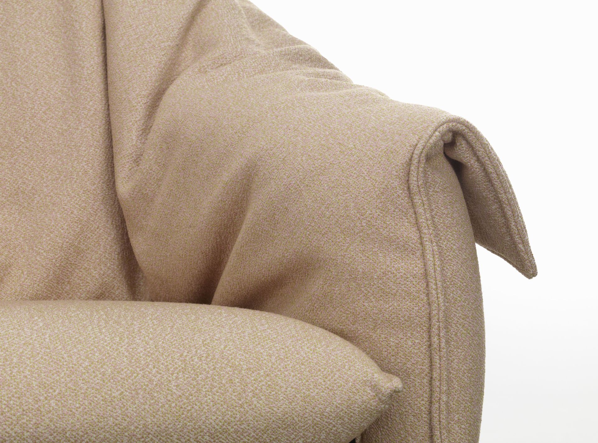 Bascule Lowback Fauteuil met voetenbankje Vitra