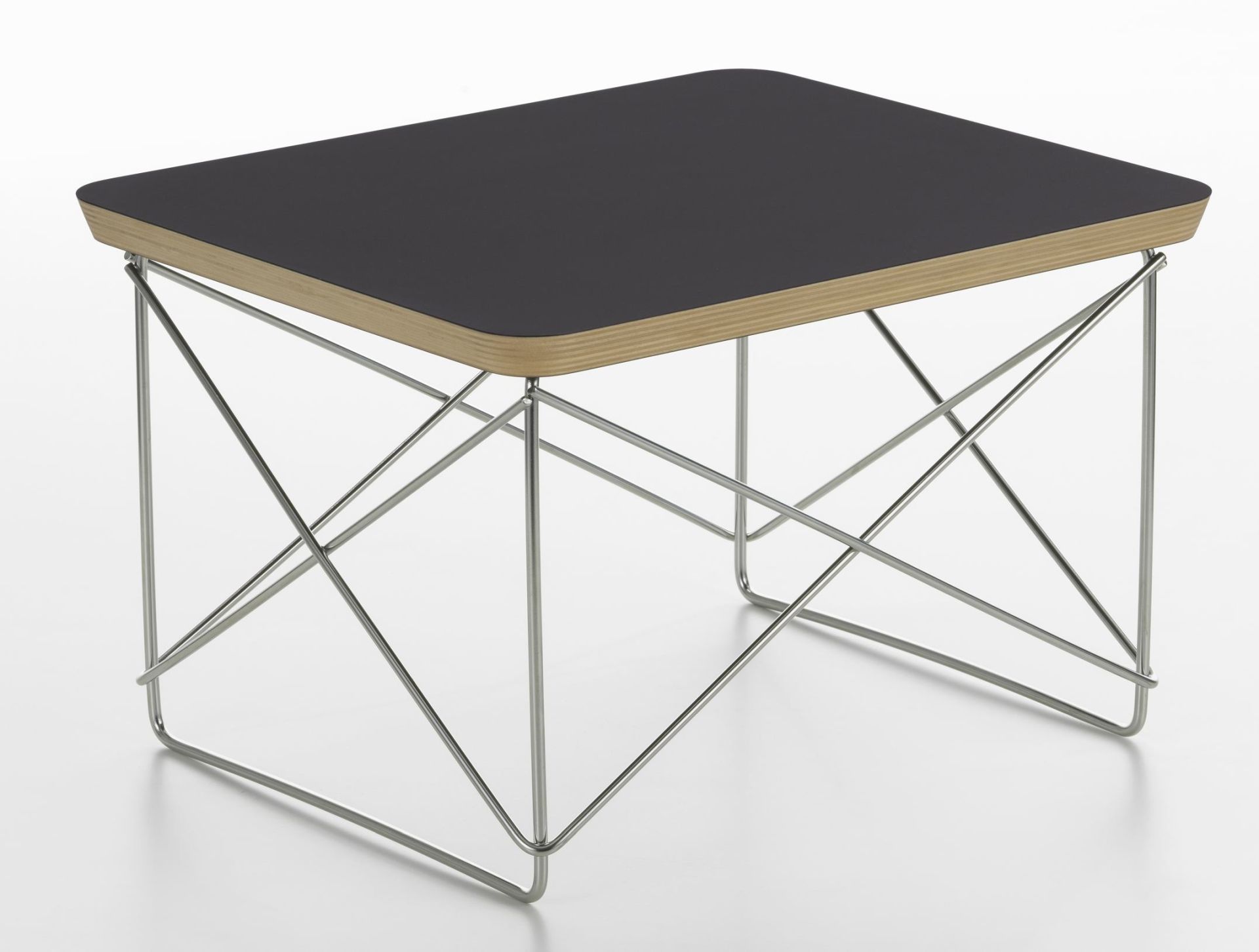 Bijzettafel LTR HPL zwart Vitra 