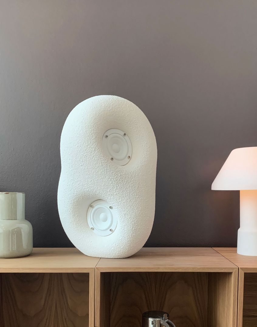Akoestische sculptuur Luidspreker Transparent
