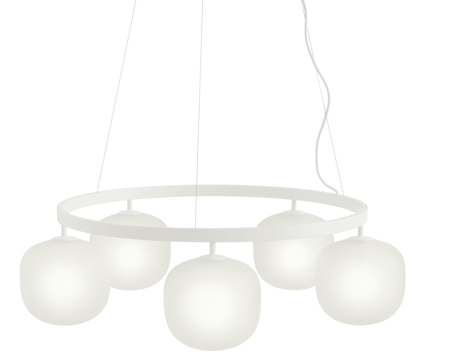 Rime kroonluchter hanglamp van Muuto