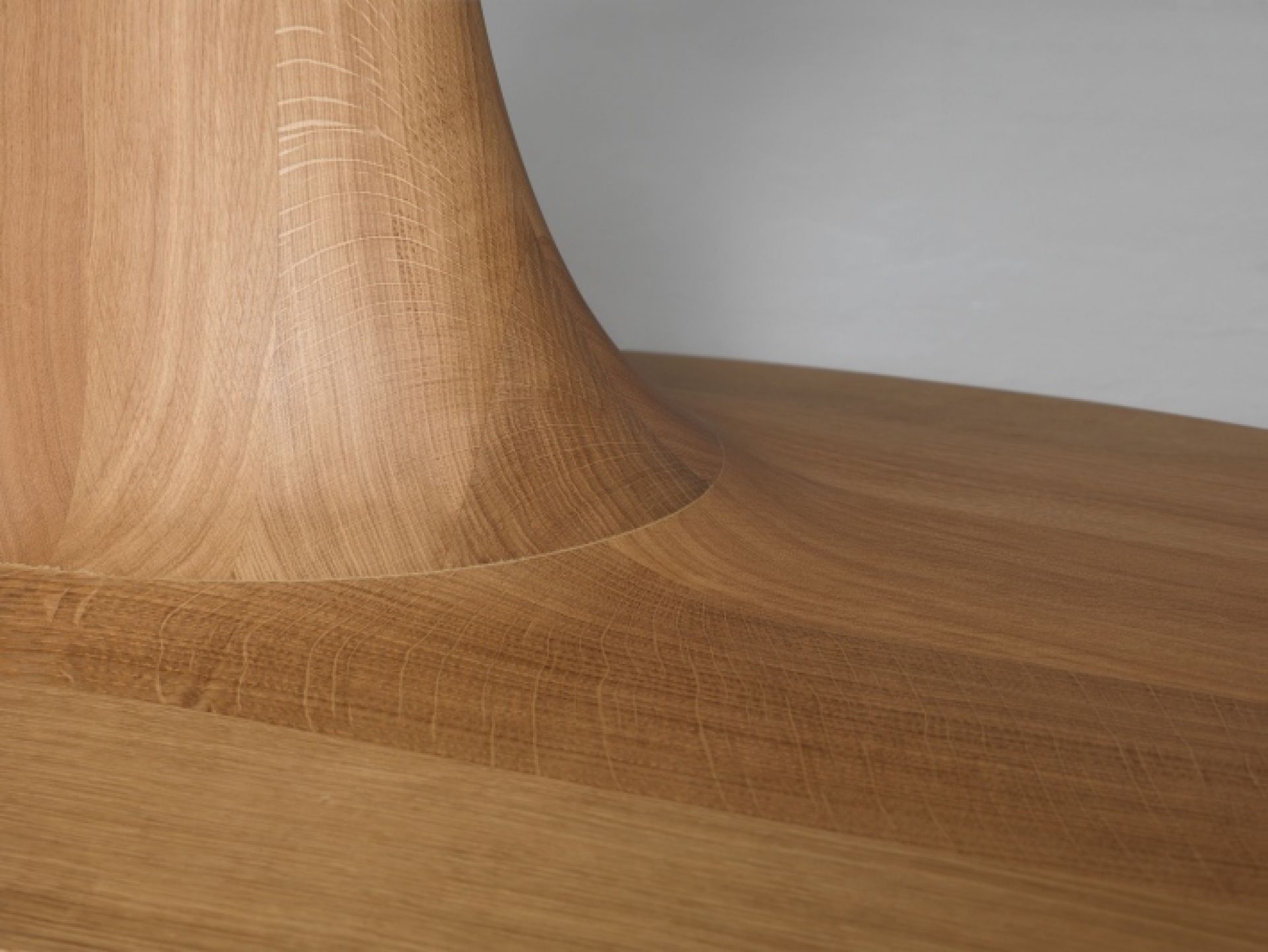 Draaitafel Oval L 300 - 330 cm Eettafel Zeitraum