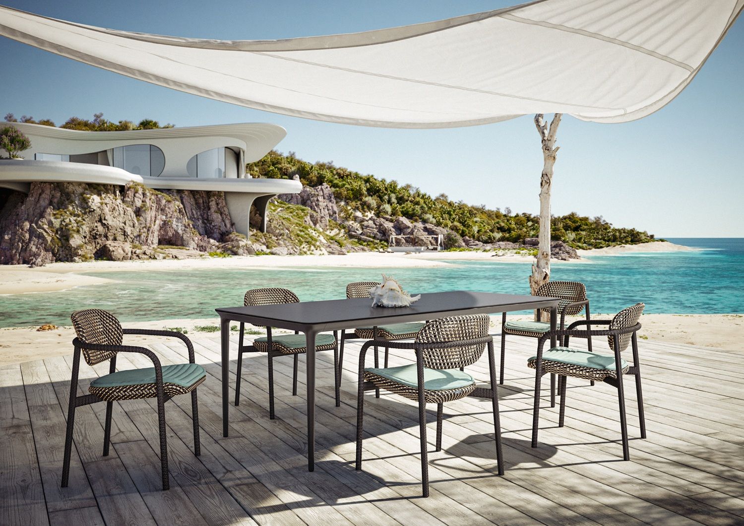 ROII Outdoor-fauteuil Dedon