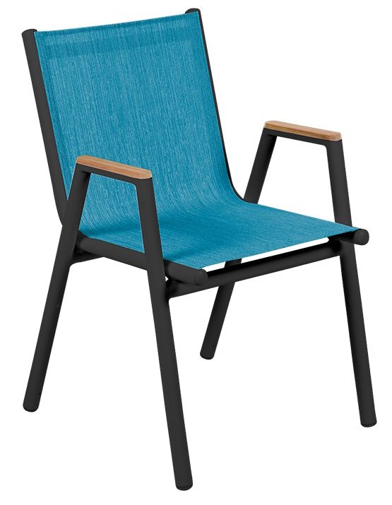 Pilotis-fauteuil met armleuningen Batyline Outdoor Fermob