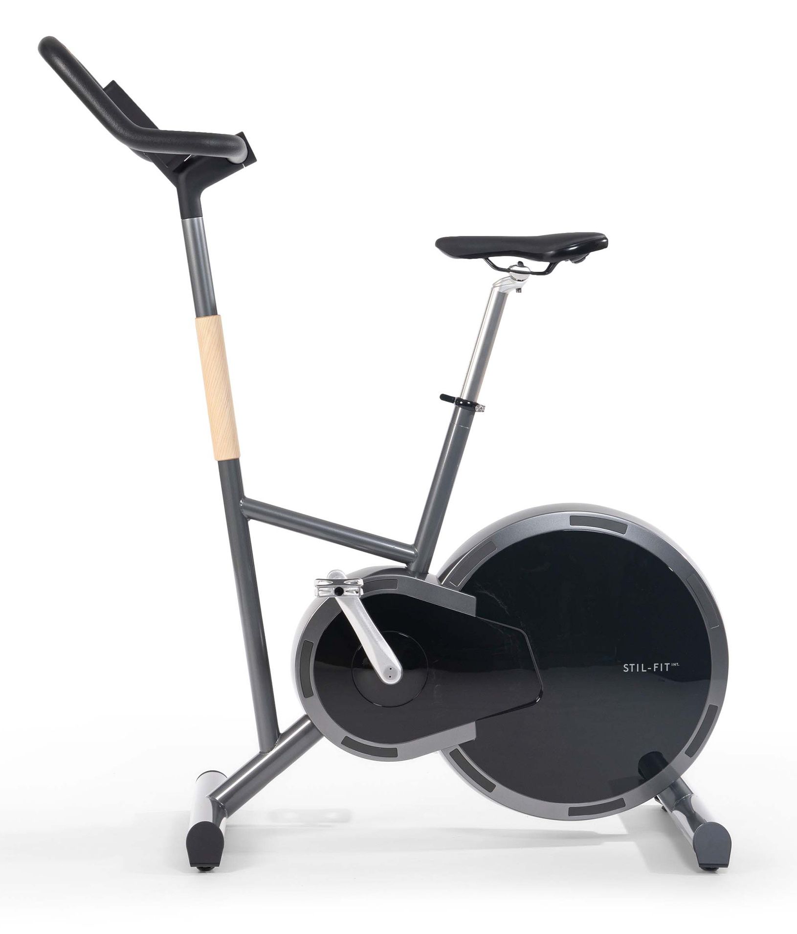 Ergometer PURE von Stil-Fit: Modernes Fitnessgerät für Zuhause, ideal für Cardiotraining und gesundes Abnehmen.