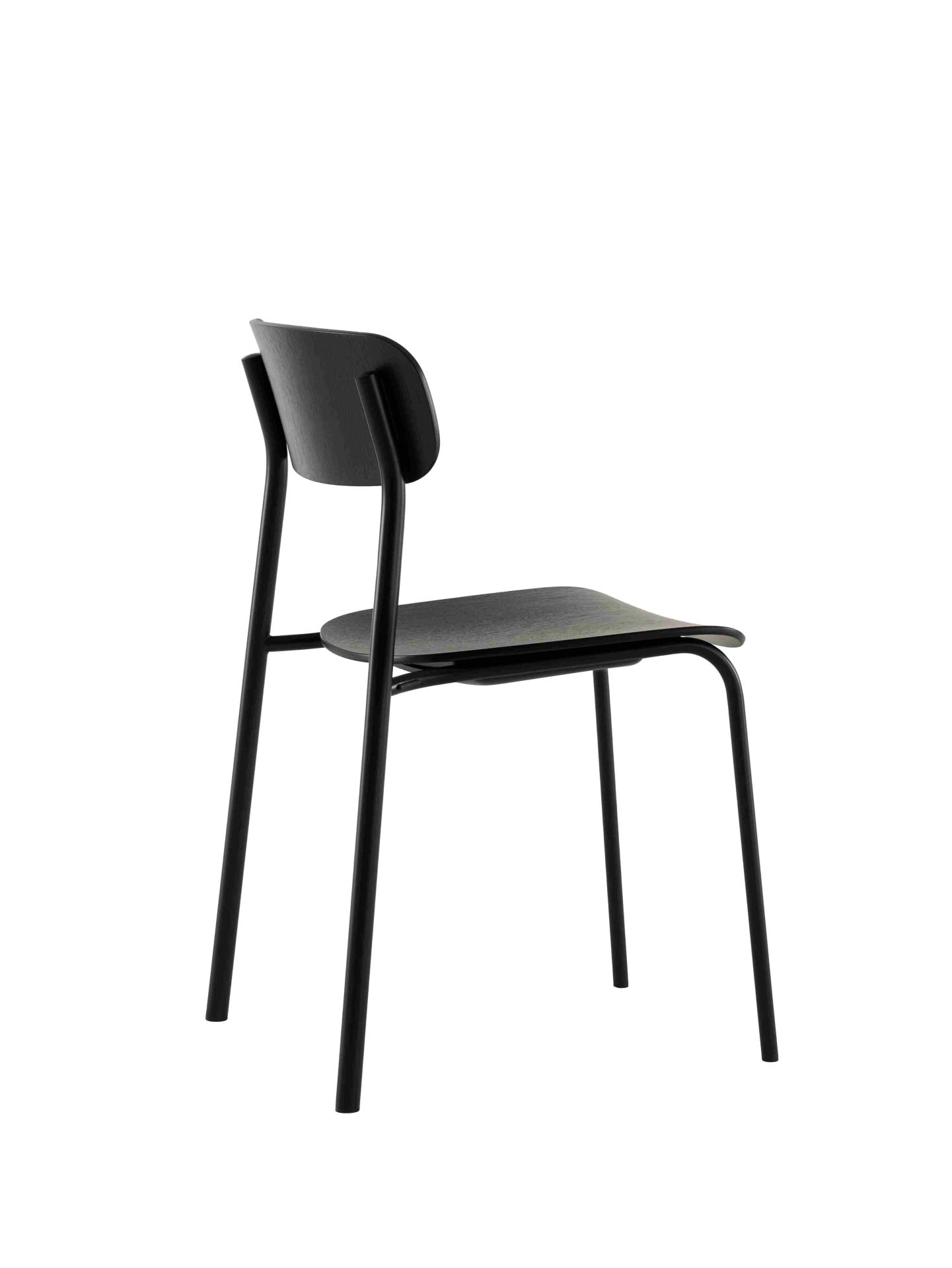 S 243 Stahlrohr Stuhl in Olivgrün, Thonet Designklassiker, minimalistischer Stahlrohrstuhl für Esszimmer und Büro.
