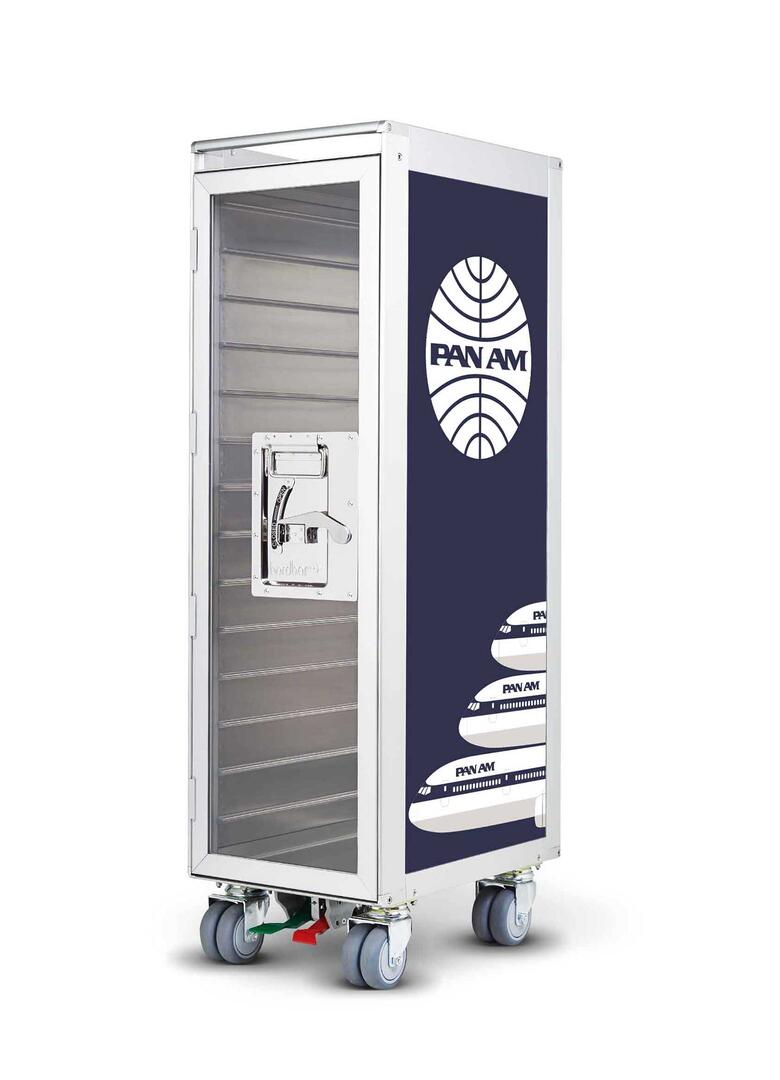 Pan Am Wings vliegtuigtrolley met Bordbar