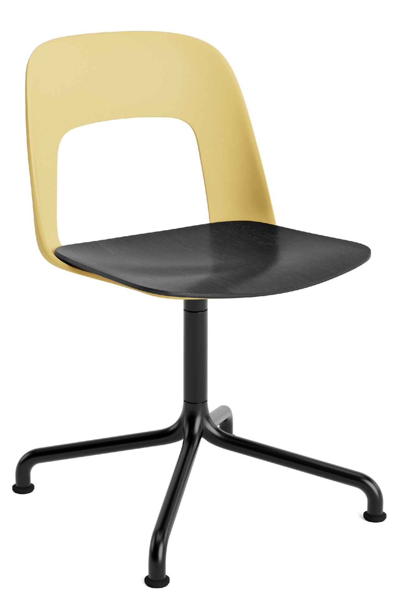 Layout Side Chair 152 draaistoel met vierpoot Hay