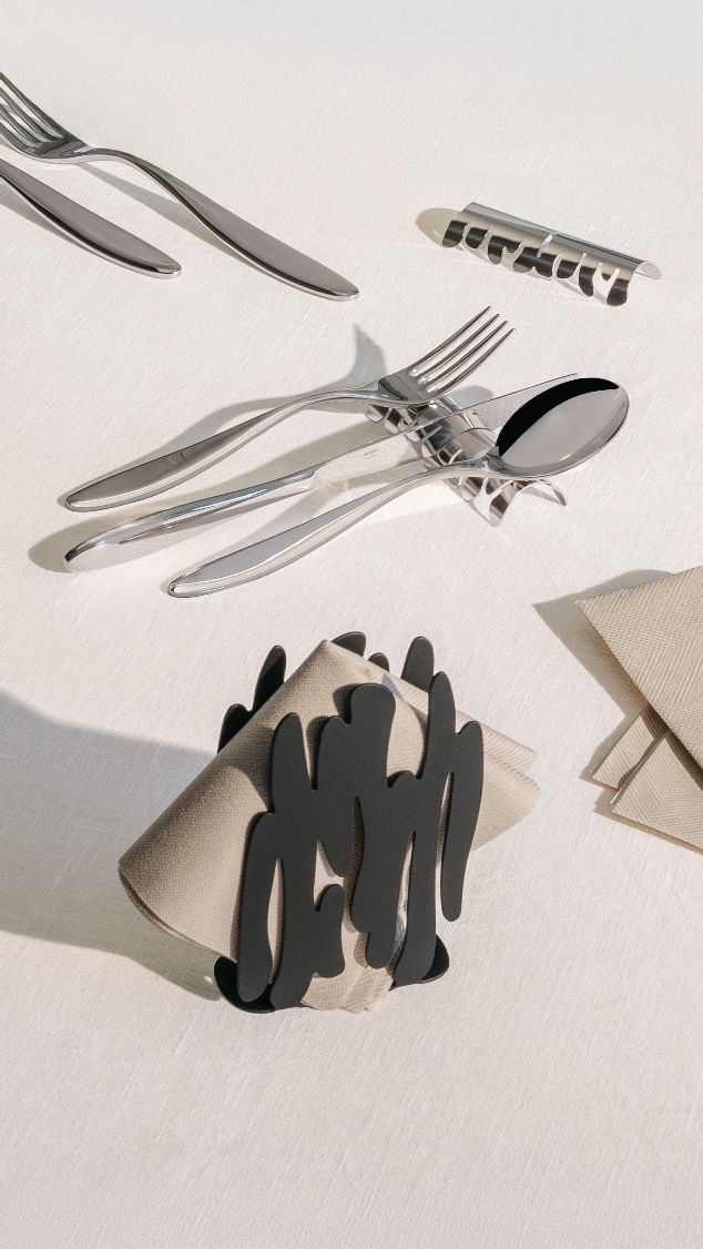 Barkrest bestekbandjes set BM23S2 Alessi
