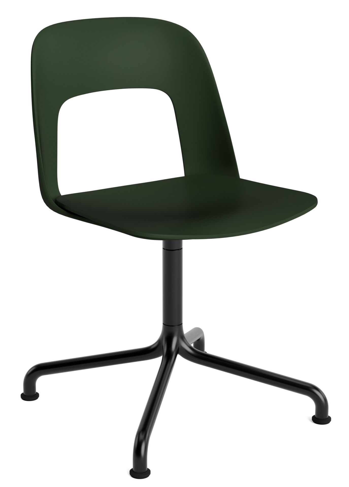 Layout Side Chair 151 draaistoel met vierpoot Hay