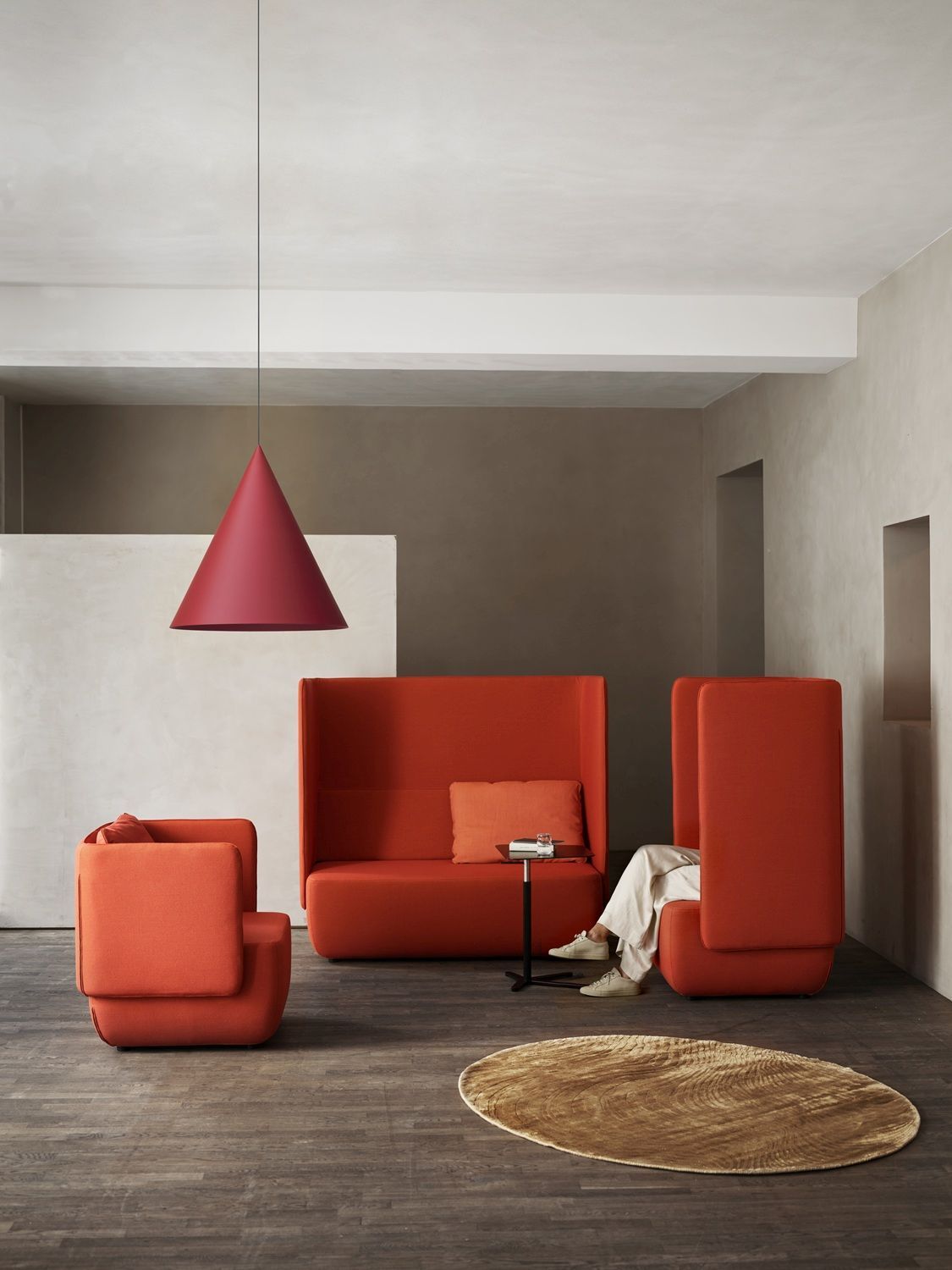 OPERA-stoel met lage rugleuning Softline