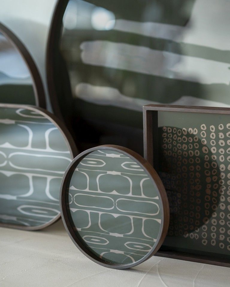 Second Nature Trays vierkant dienblad van Ethnicraft