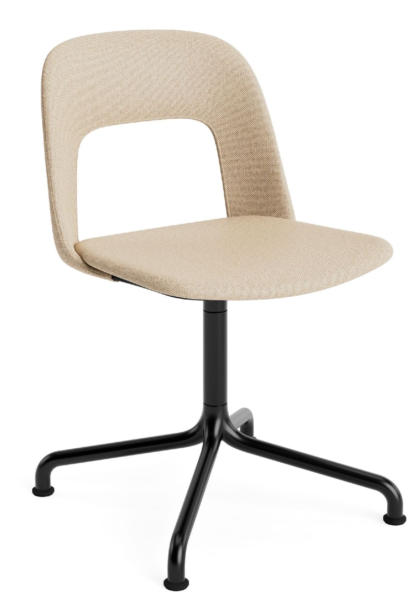 Layout Side Chair 154 draaistoel met vierpoot Hay