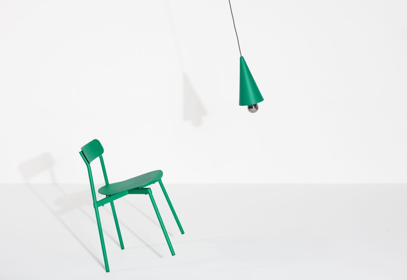 Fromme Chair stoel Petite Friture mintgroen