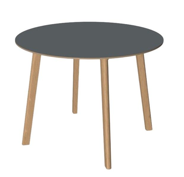 CPH DEUX 220 Tafel Ø98 cm Eiken / Stone grey van Hay UNIEK EXEMPLAAR