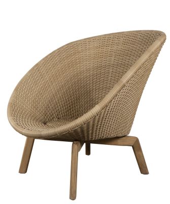 Peacock Outdoor-loungestoel van kunststof van Cane-Line
