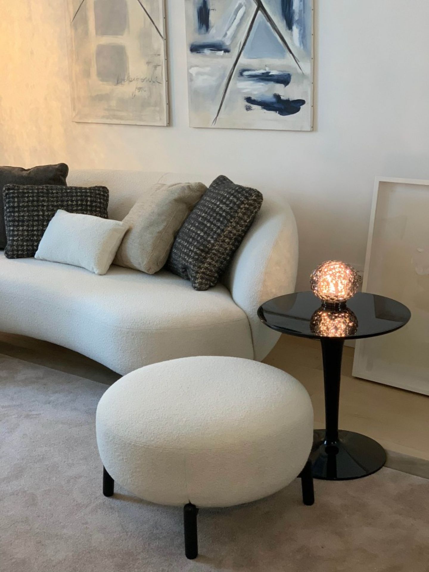 Mini Planet LED-tafellamp op accu van Kartell