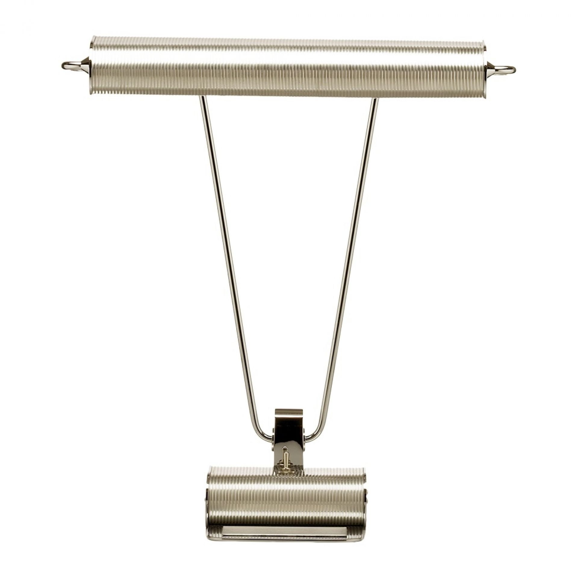 AD34 Art Déco Schreibtischleuchte Tecnolumen aus Metall, Detailaufnahme der Lampe für den Schreibtisch.