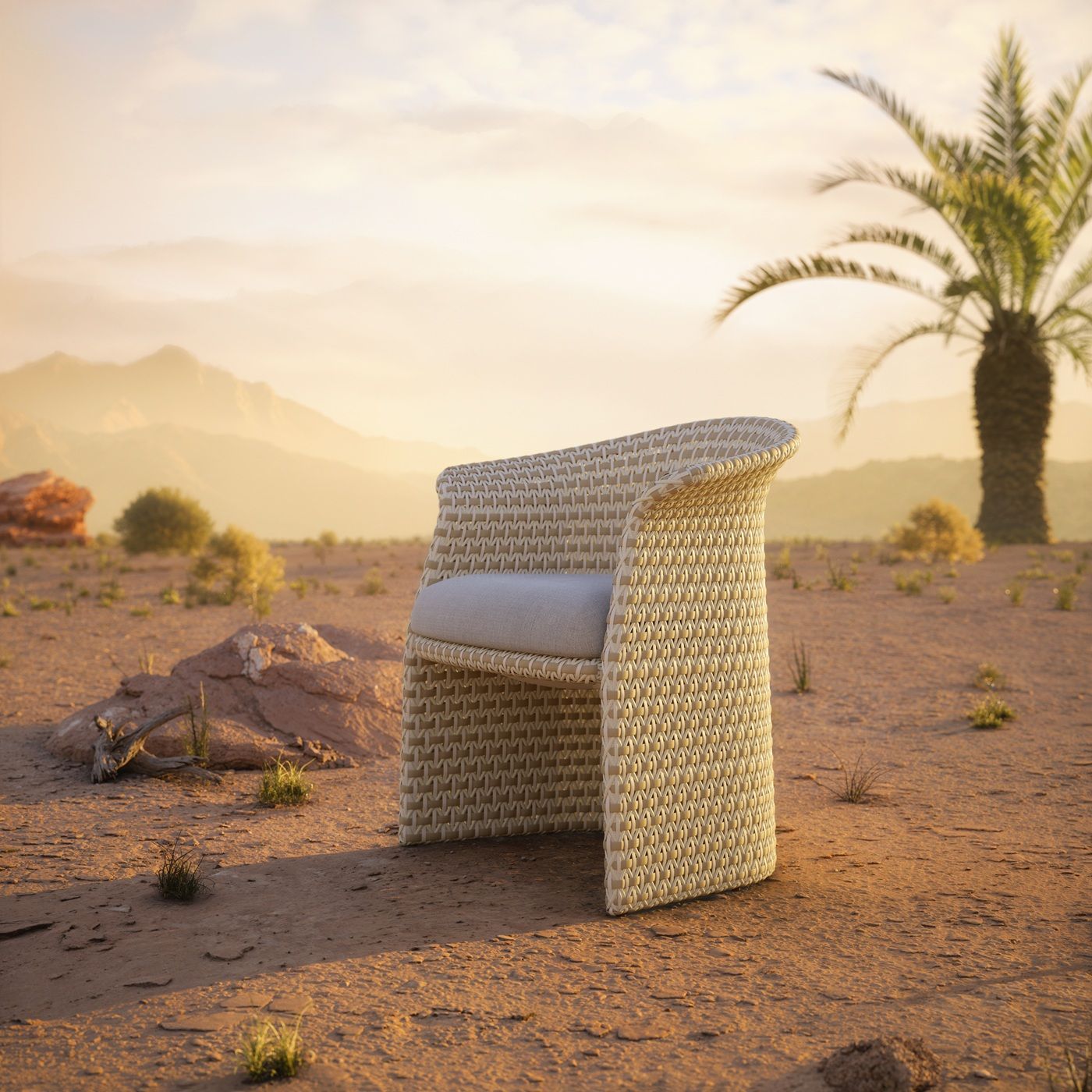 FLLAIR Outdoor Armchair fauteuil Dedon