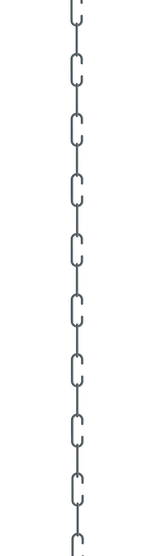 Schwarze C + C Haken Kette von Roomsafari, ideal zur Aufhängung von Kleidung und Accessoires.