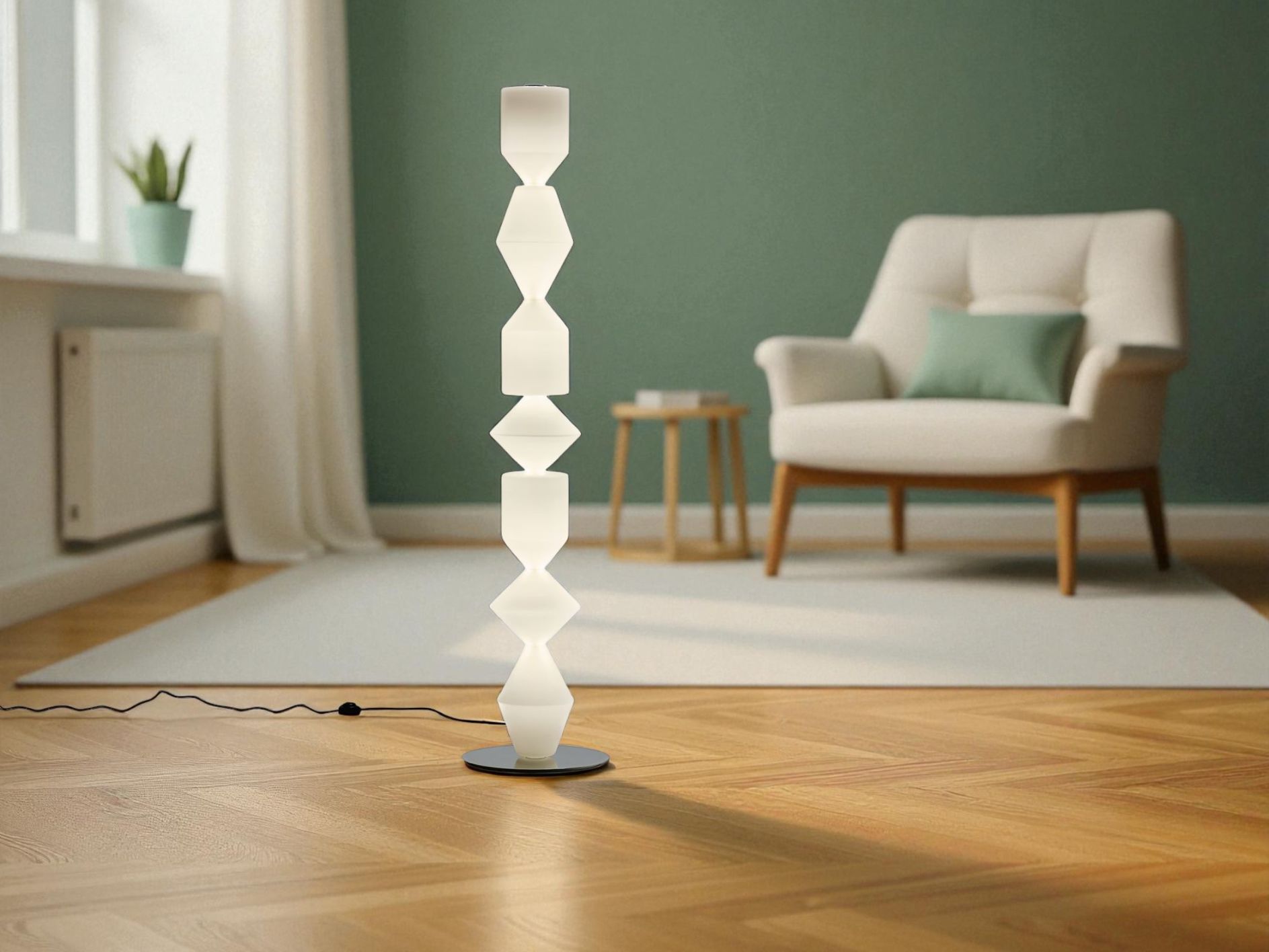 Costantina Opal staande lamp Mogg
