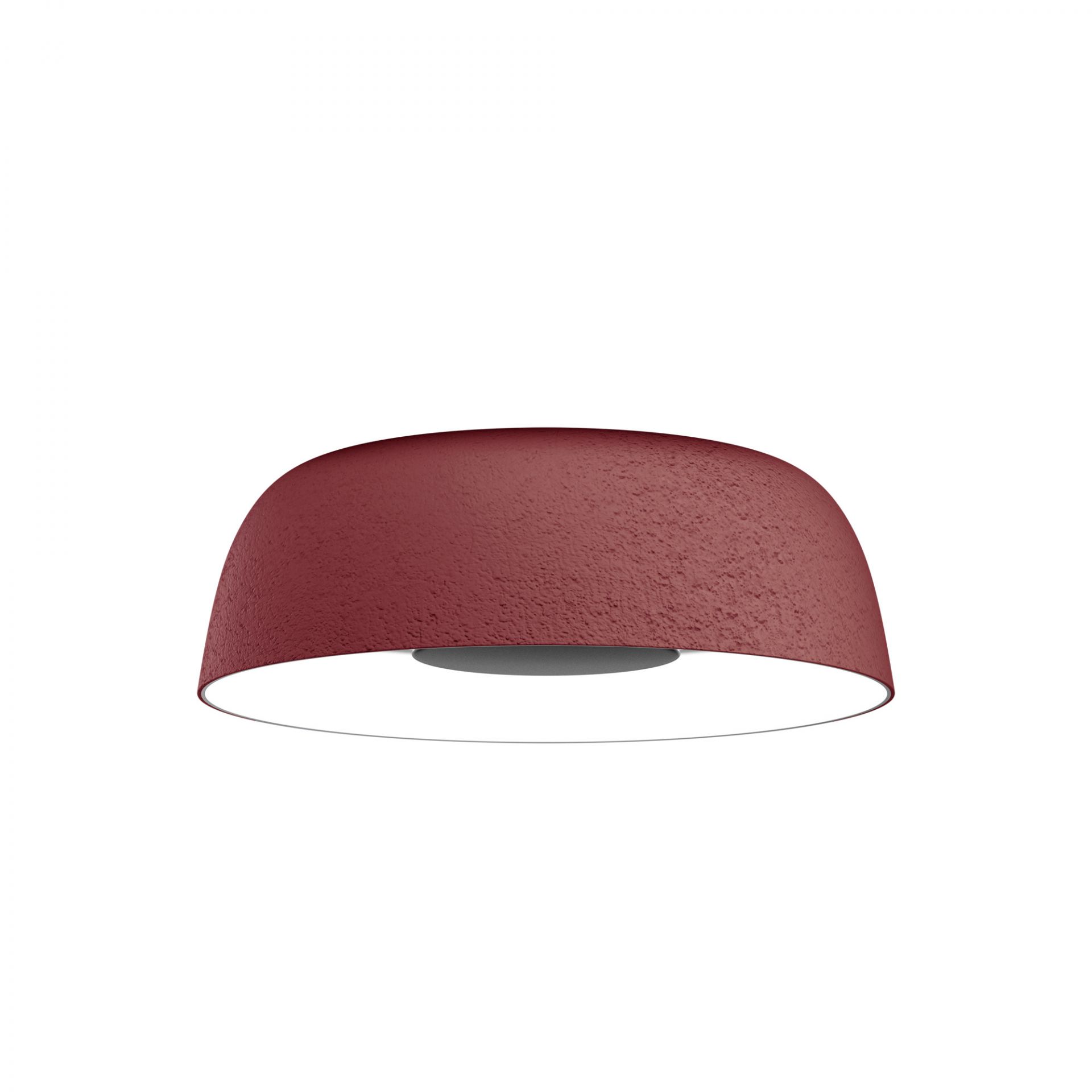 Rote Djembé Deckenleuchte von Marset: Moderne LED Lampe für stilvolle Innenbeleuchtung.