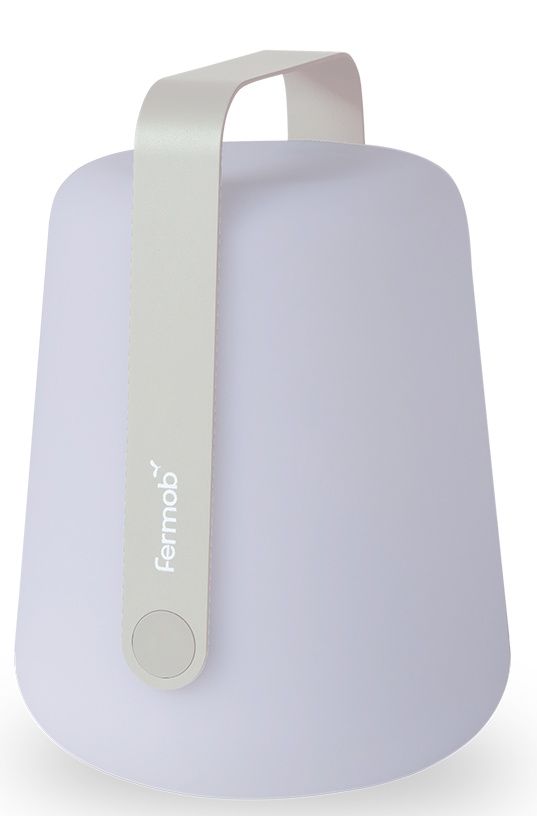 Balad 2 tafellamp H 25 cm Fermob kleigrijs