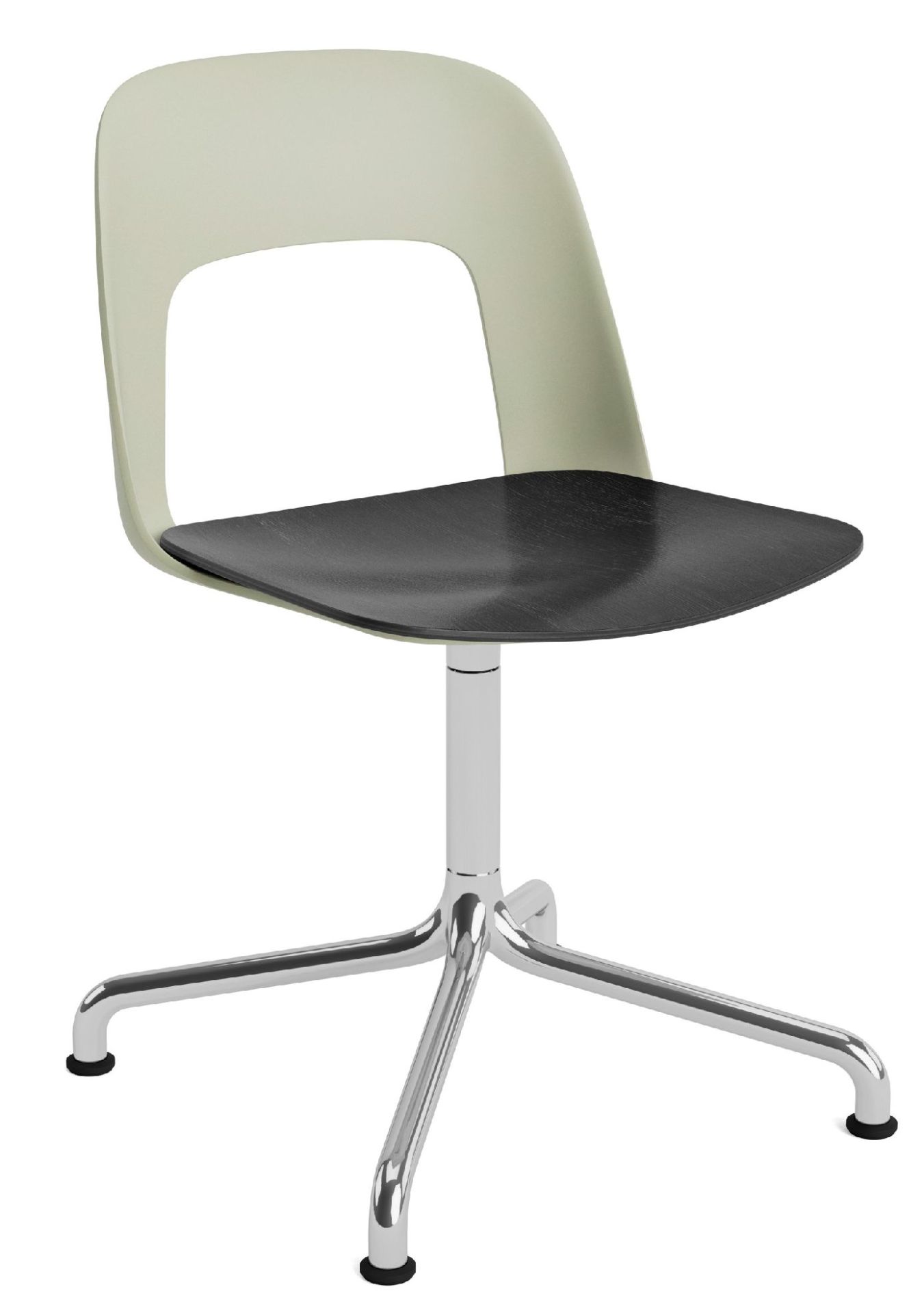Layout Side Chair 152 draaistoel met vierpoot Hay