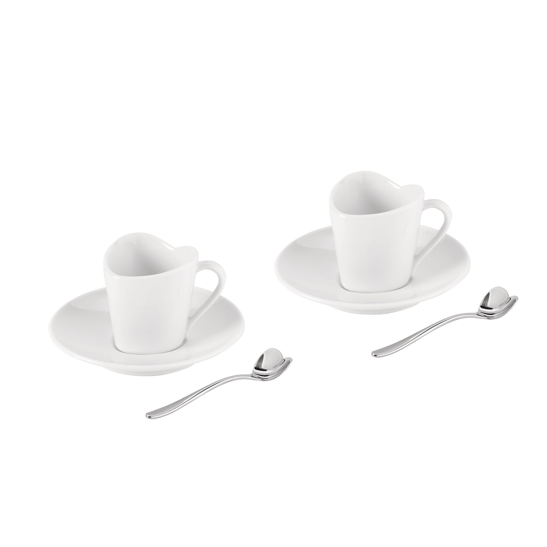 Voor een set van 2 mokkakopjes MMI35SET2 Alessi