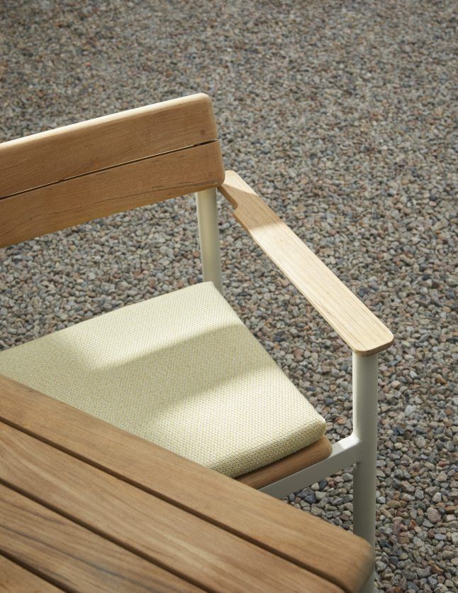 Pelagus stoelkussen voor buiten van Skagerak by Fritz Hansen