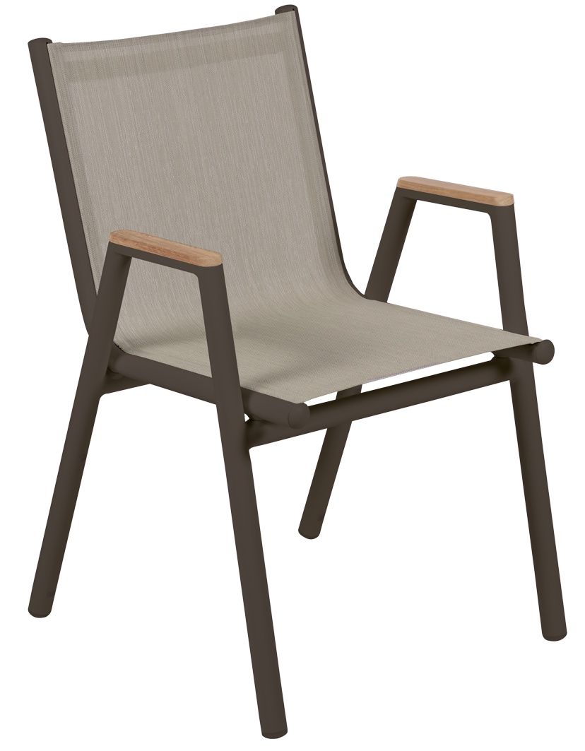 Pilotis-fauteuil met armleuningen Batyline Outdoor Fermob