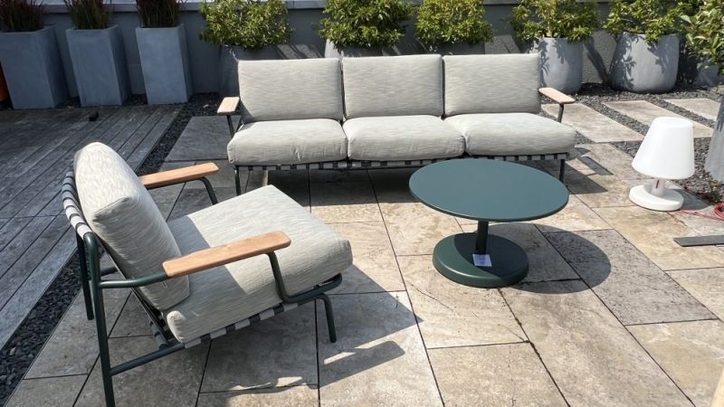 Settle Lounge-set voor buiten van Muuto – TENTOONSTELLINGSSTUK 