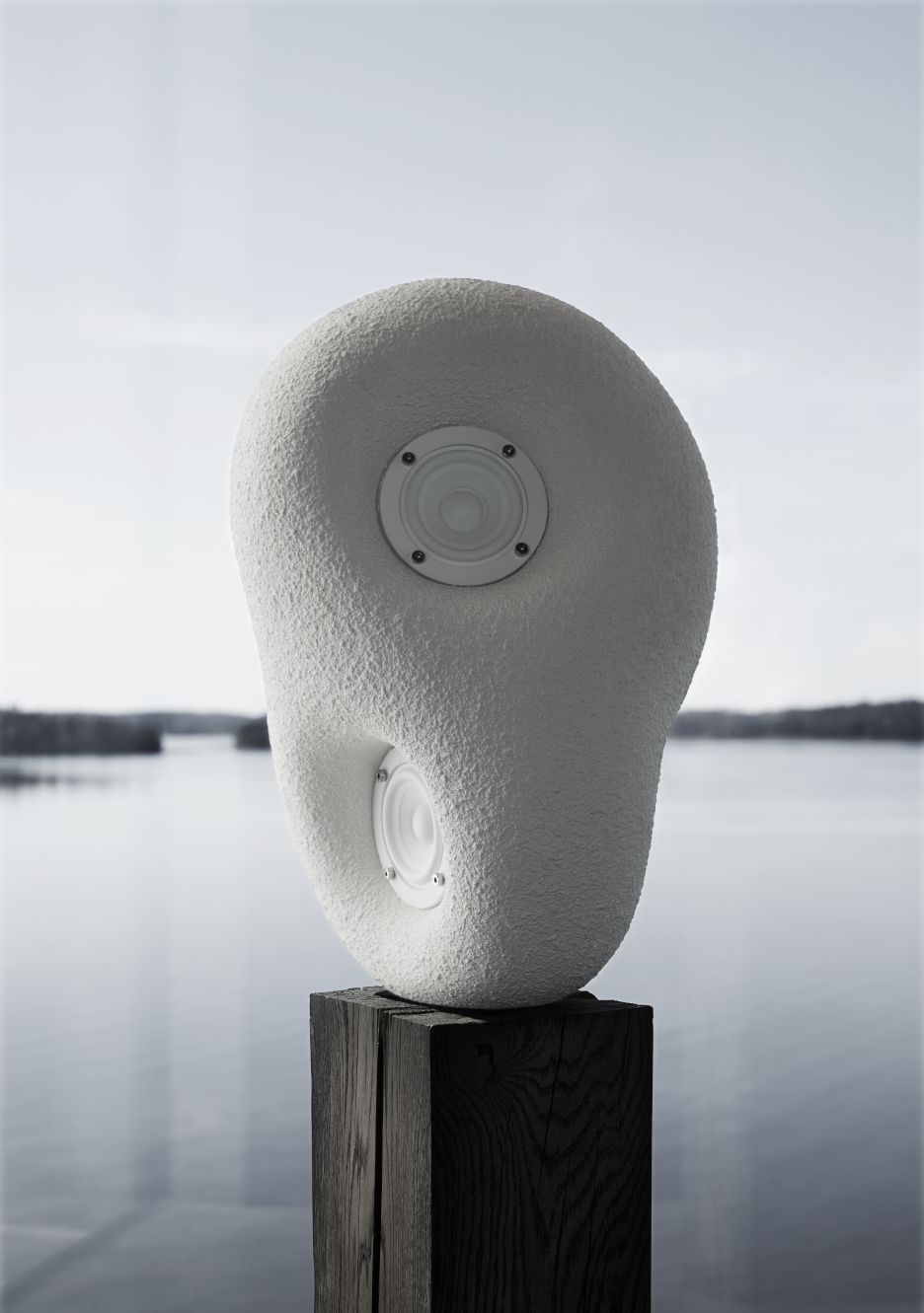 Akoestische sculptuur Luidspreker Transparent