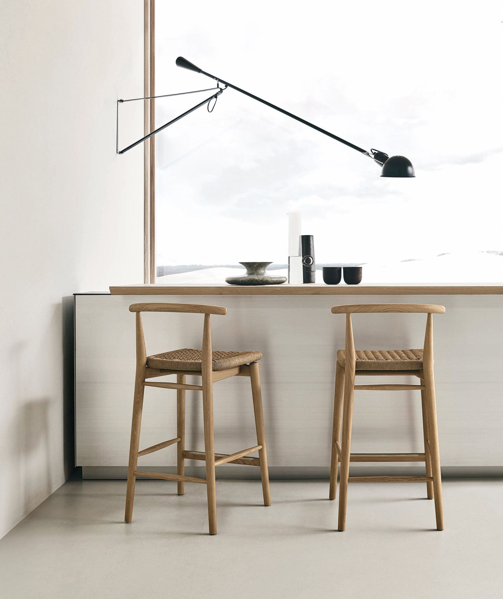 265 Small verstelbare wandlamp van Flos