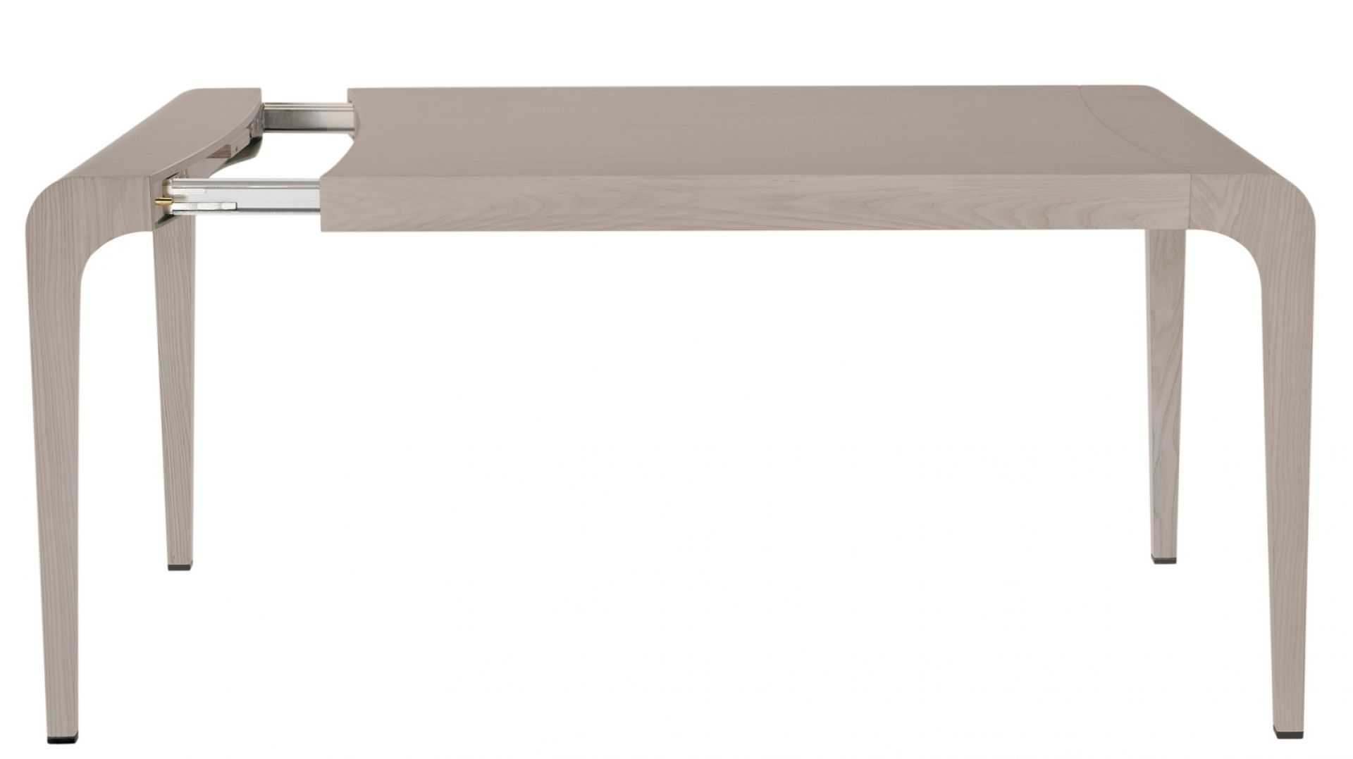 Ilvolo Tisch 390 Alias Esstisch ausziehbar, helles Holz, modernes Design für Esszimmer und Küche.