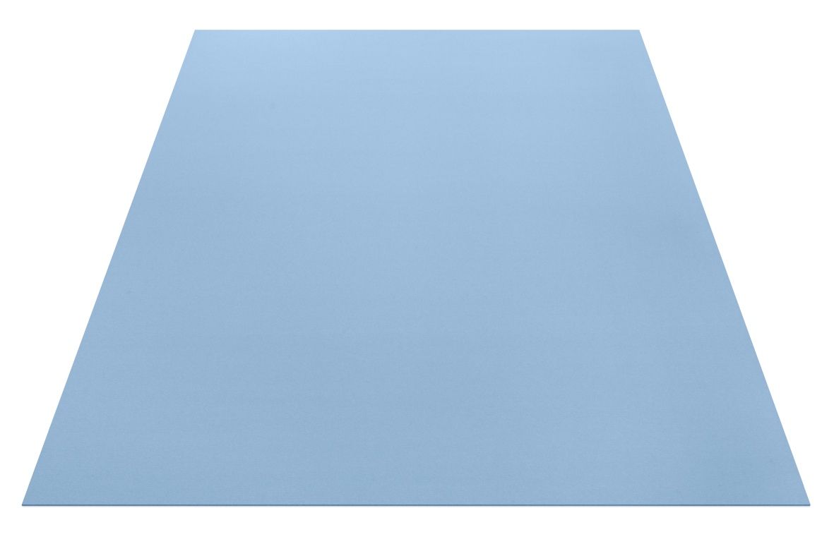 Blauer, rechteckiger Teppich von Hey-Sign by BWF Group, ideal für Wohnzimmer und Schlafzimmer.
